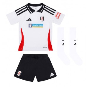 Billiga Fulham Emile Smith Rowe #32 Hemmatröja Barn 2024-25 Kortärmad (+ Korta byxor)